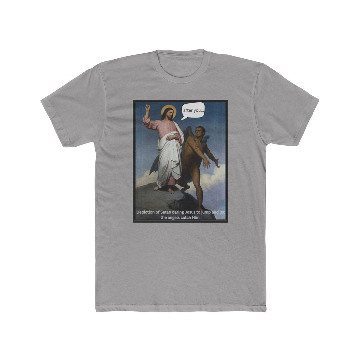 "After You" – Temptation of Christ Tee Unisex Cotton Crew Tee