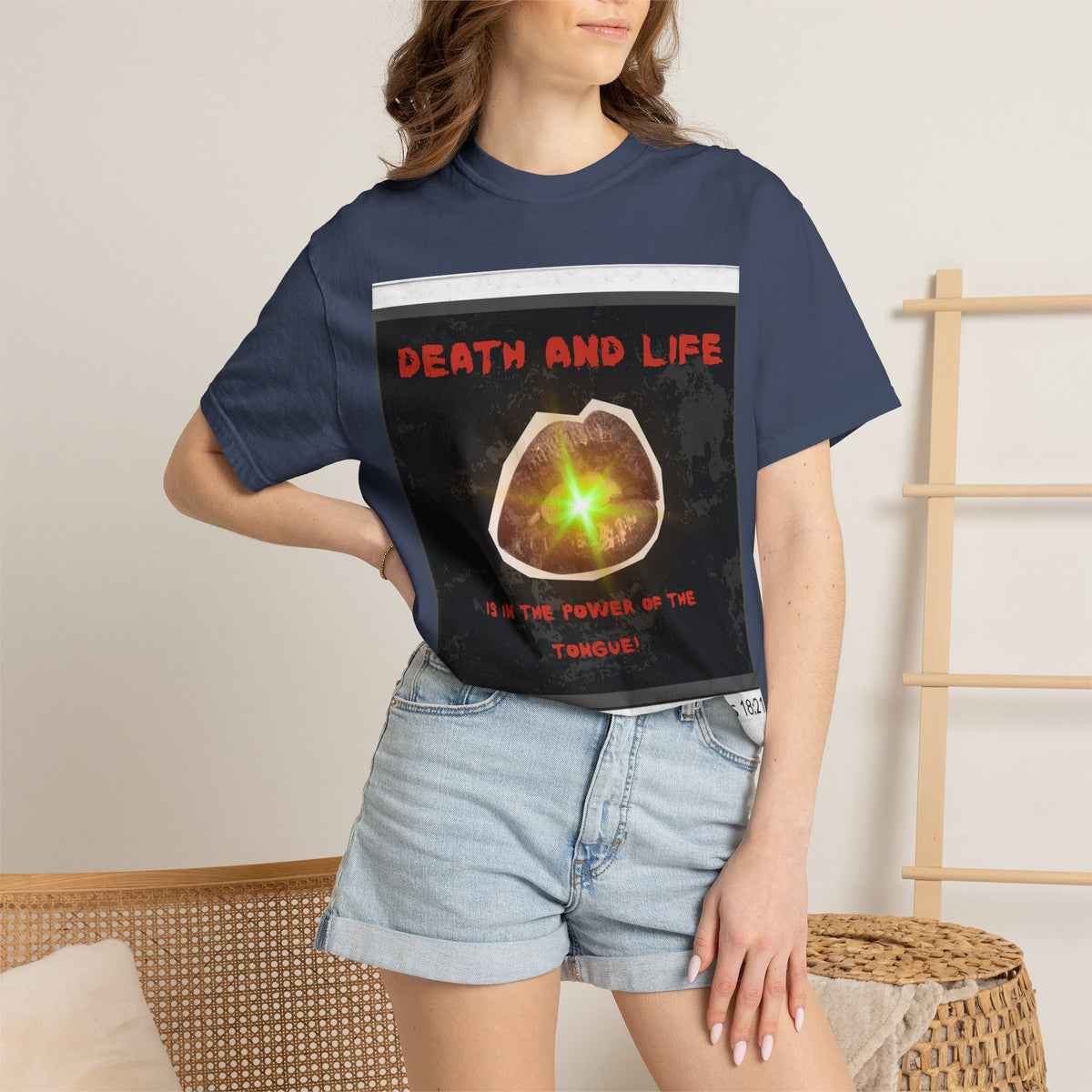 Death and Life is in the power of the tongue-Proverbs 18:21 Tee