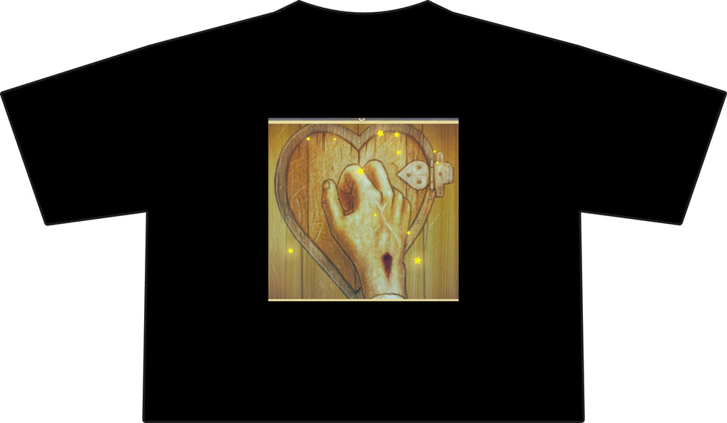 Find the light-"Jesus is the way, the truth, and the light." Women's French Terry Mid-Length Boxy Top