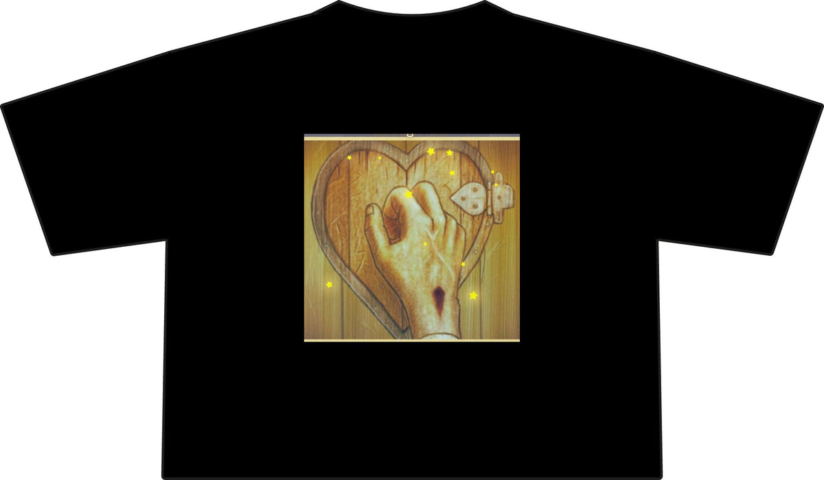 Find the light-"Jesus is the way, the truth, and the light." Women's French Terry Mid-Length Boxy Top