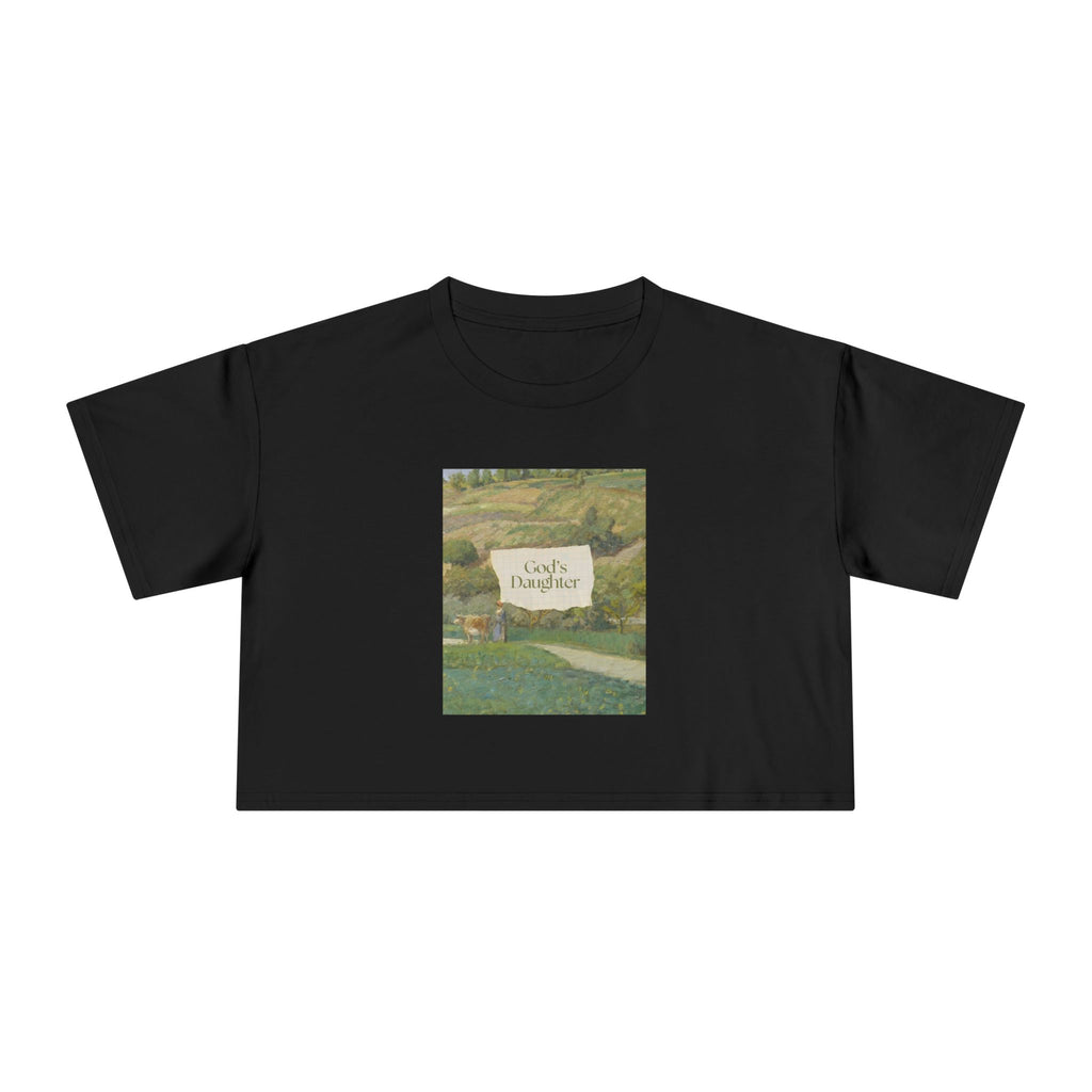 "God's Daughter" — Women's Crop Tee