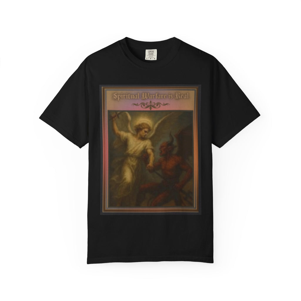 Warfare is real women's  — Vintage Gothic Illustration Tee