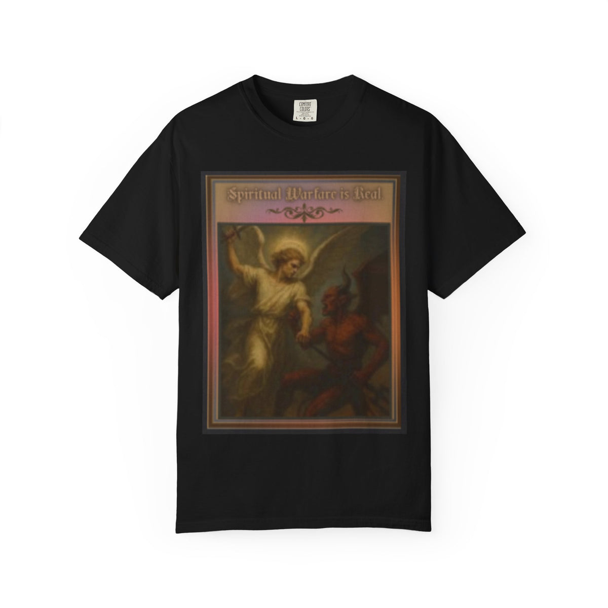 Warfare is real women's  — Vintage Gothic Illustration Tee