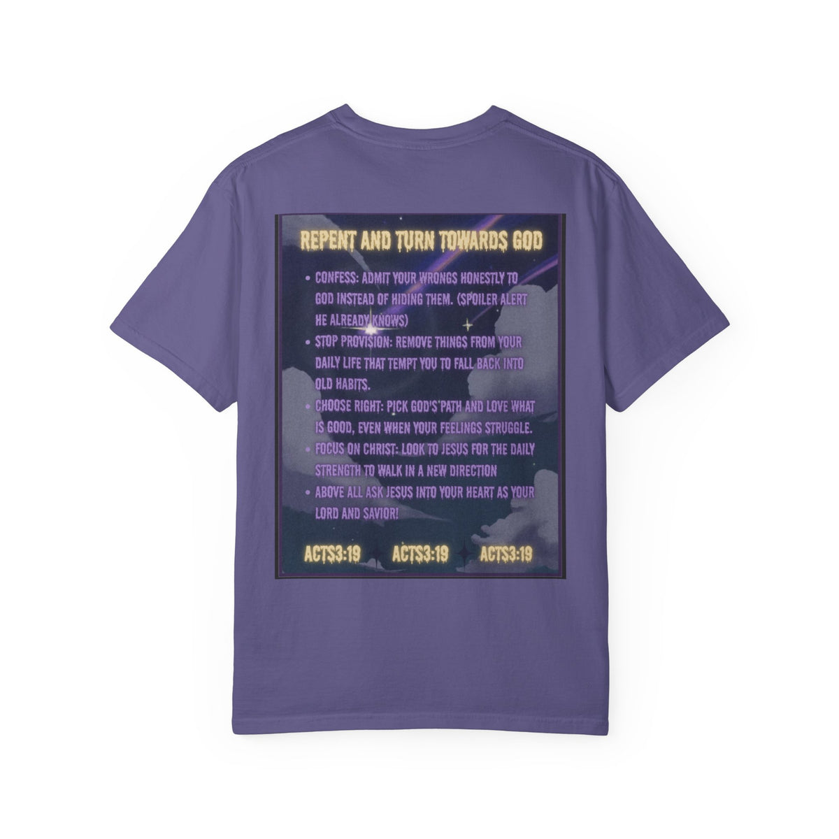 Jesus Saves Witches-Front and back T-shirt