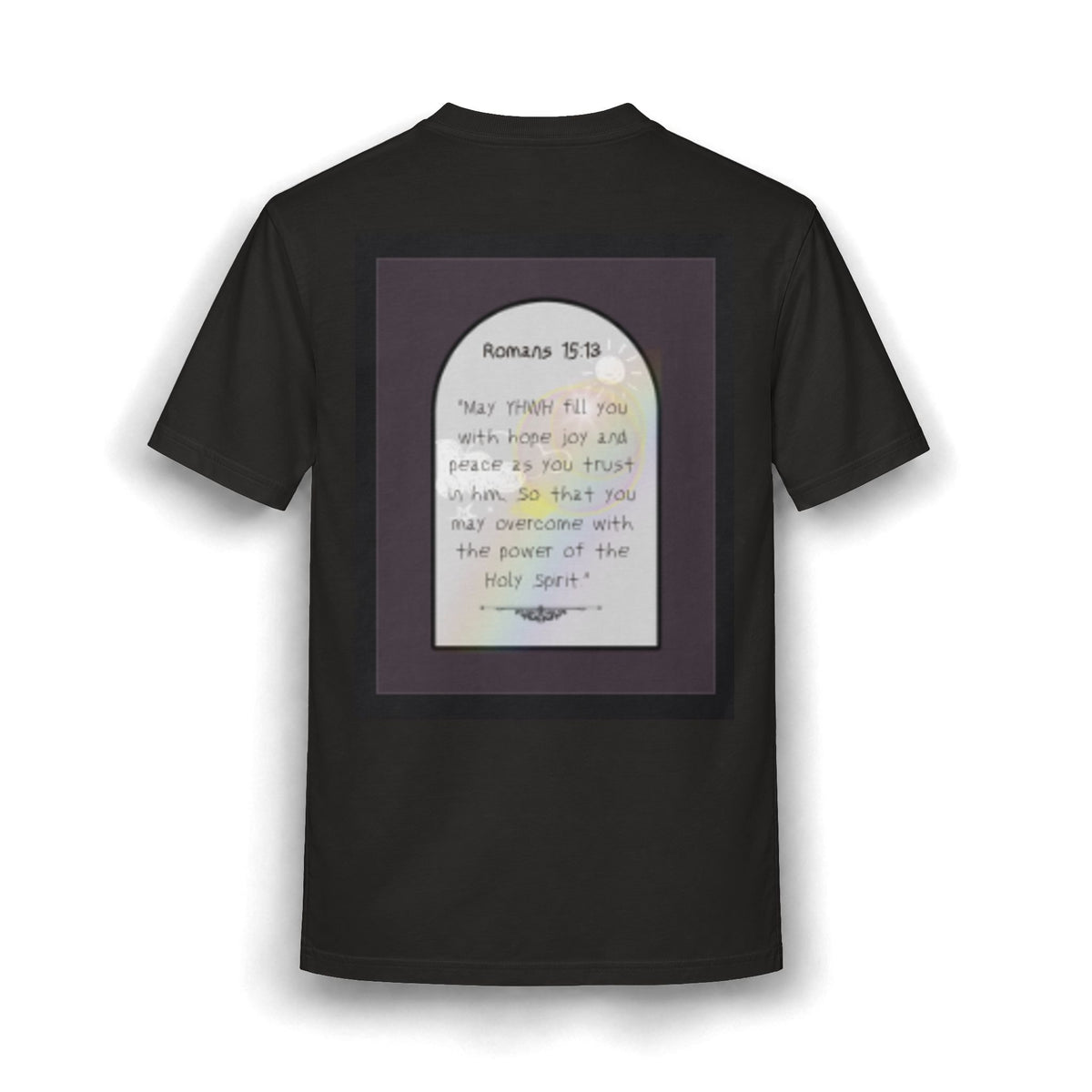 Faith-Inspired Graphic Tee — Romans 15:13 Verse Shirt