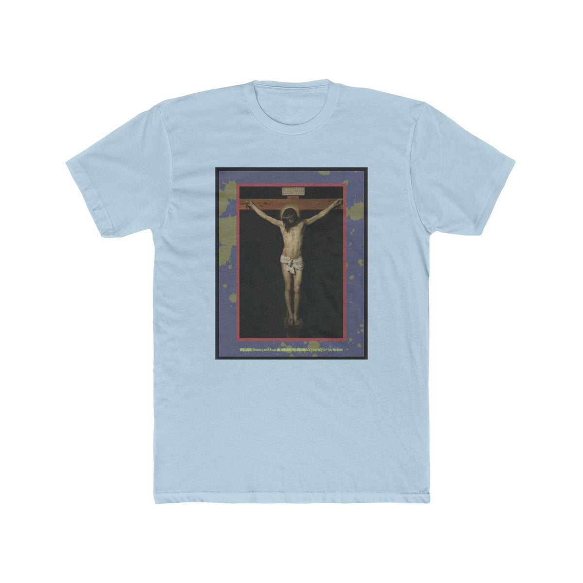 "People Will Let You Down, Jesus Won't" – Church Hurt / Crucifixion Reflection -Unisex Cotton Crew Tee