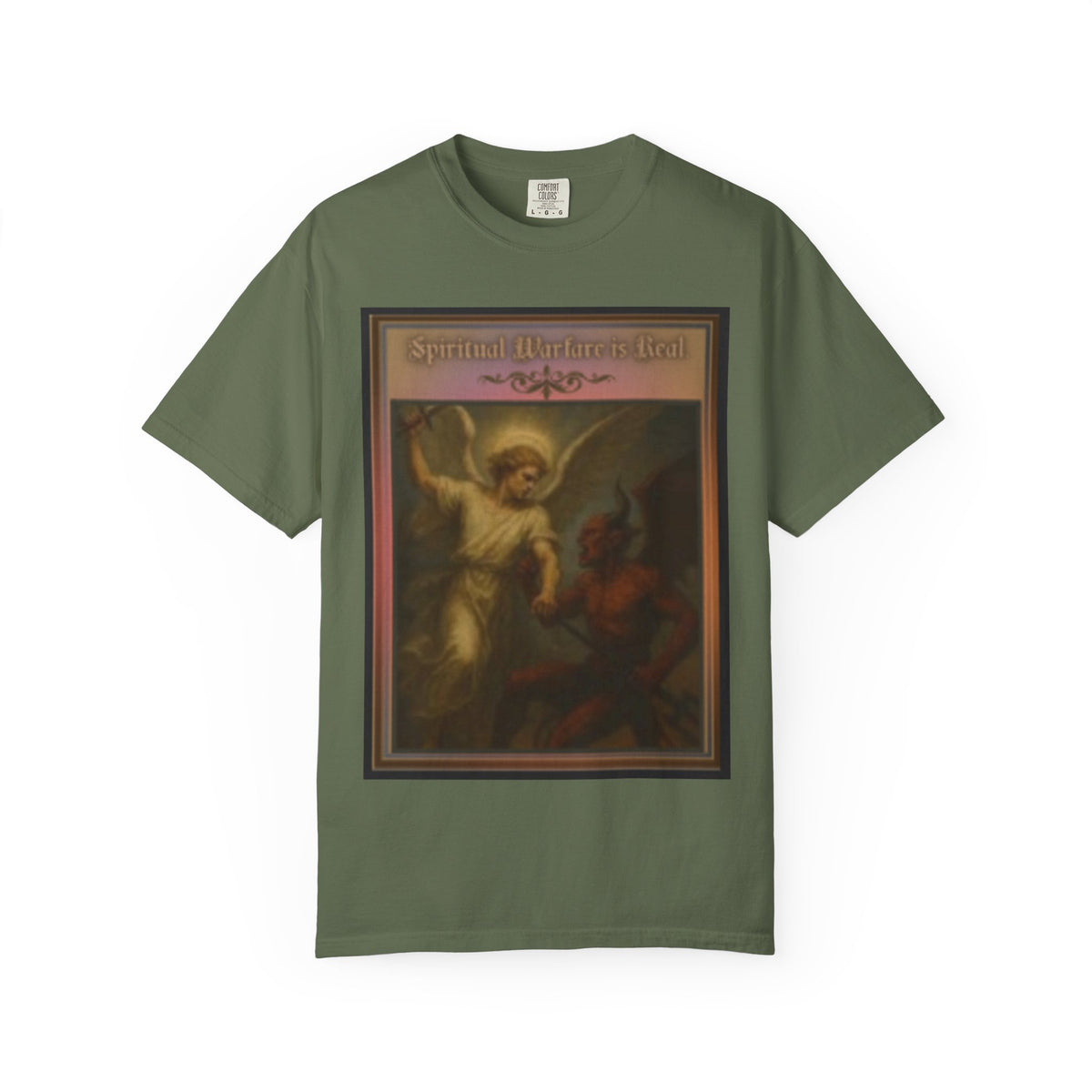 Warfare is real women's  — Vintage Gothic Illustration Tee
