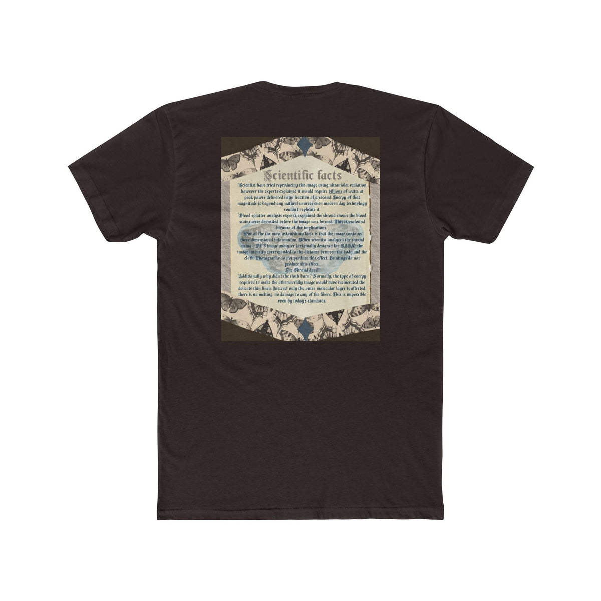 Shroud of Turin– Sepia Faith Tee
