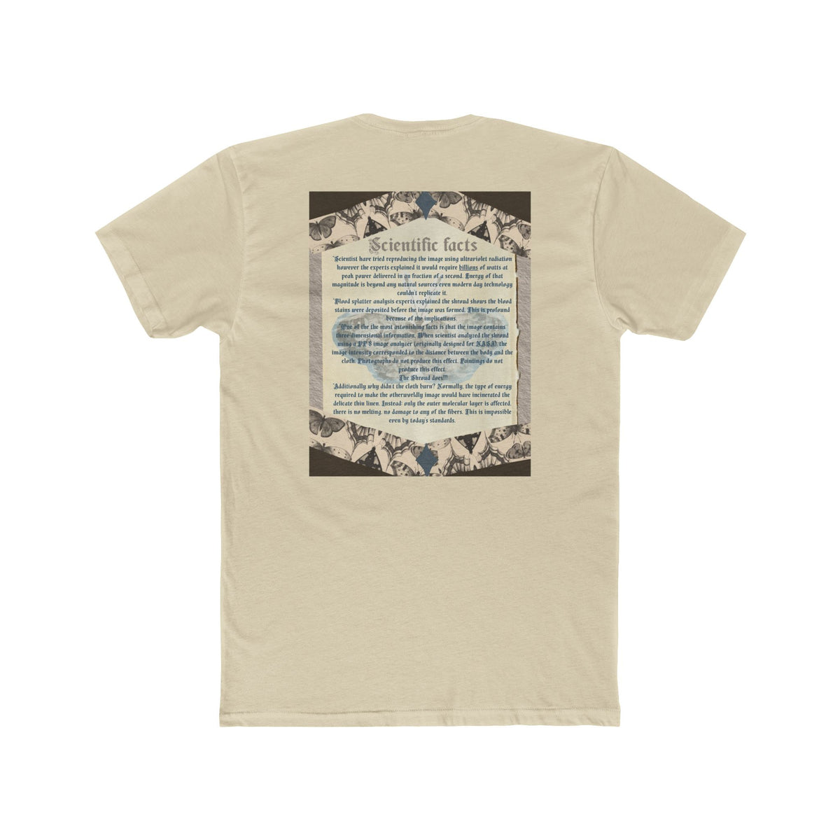 Shroud of Turin– Sepia Faith Tee