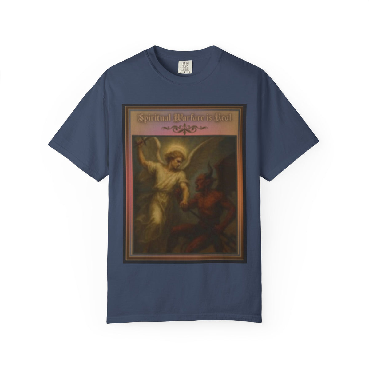 Warfare is real women's  — Vintage Gothic Illustration Tee