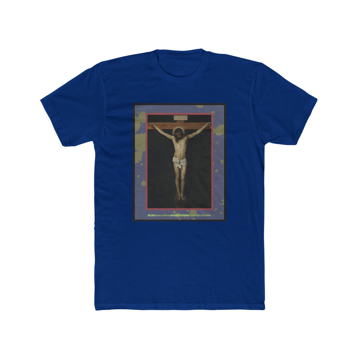 "People Will Let You Down, Jesus Won't" – Church Hurt / Crucifixion Reflection -Unisex Cotton Crew Tee