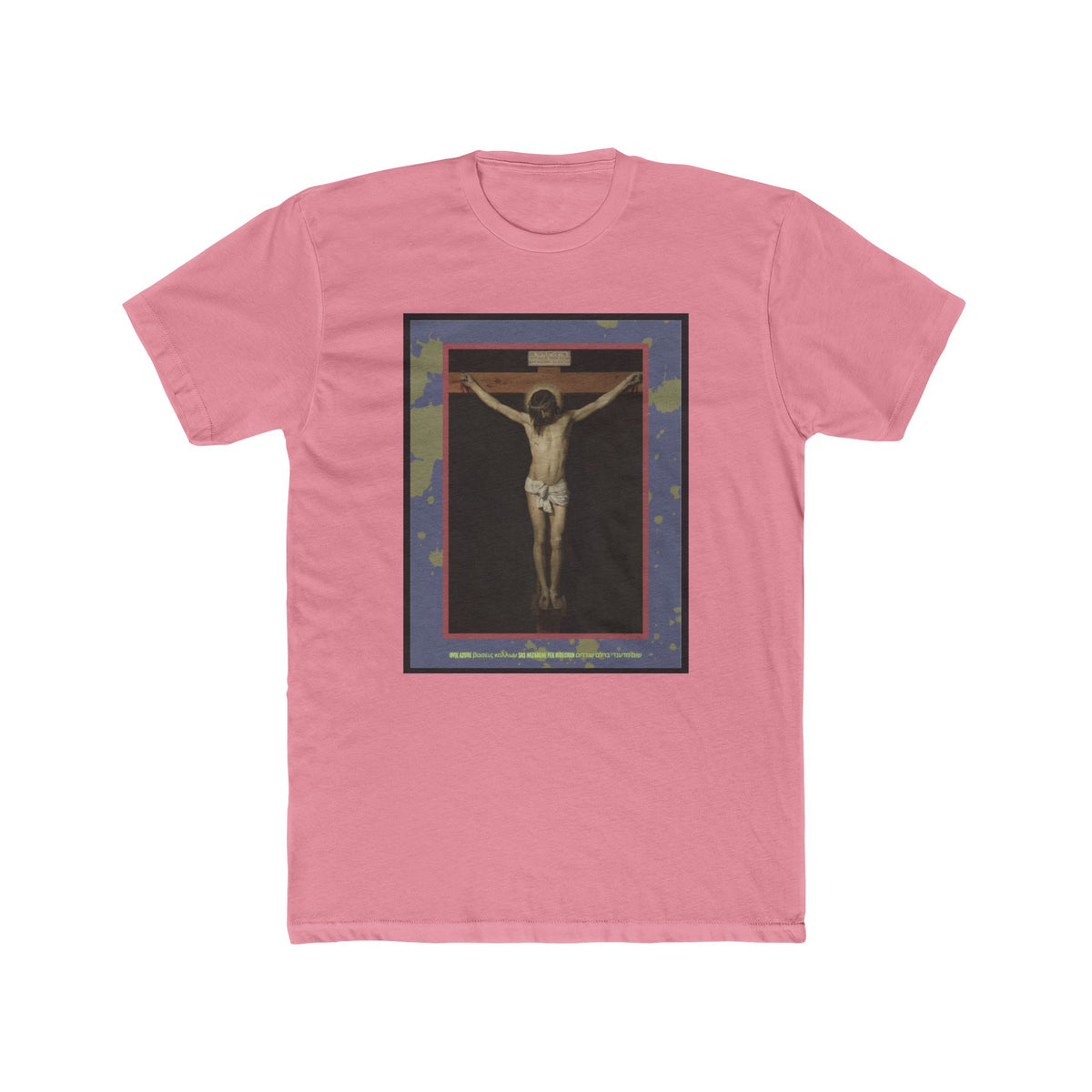"People Will Let You Down, Jesus Won't" – Church Hurt / Crucifixion Reflection -Unisex Cotton Crew Tee