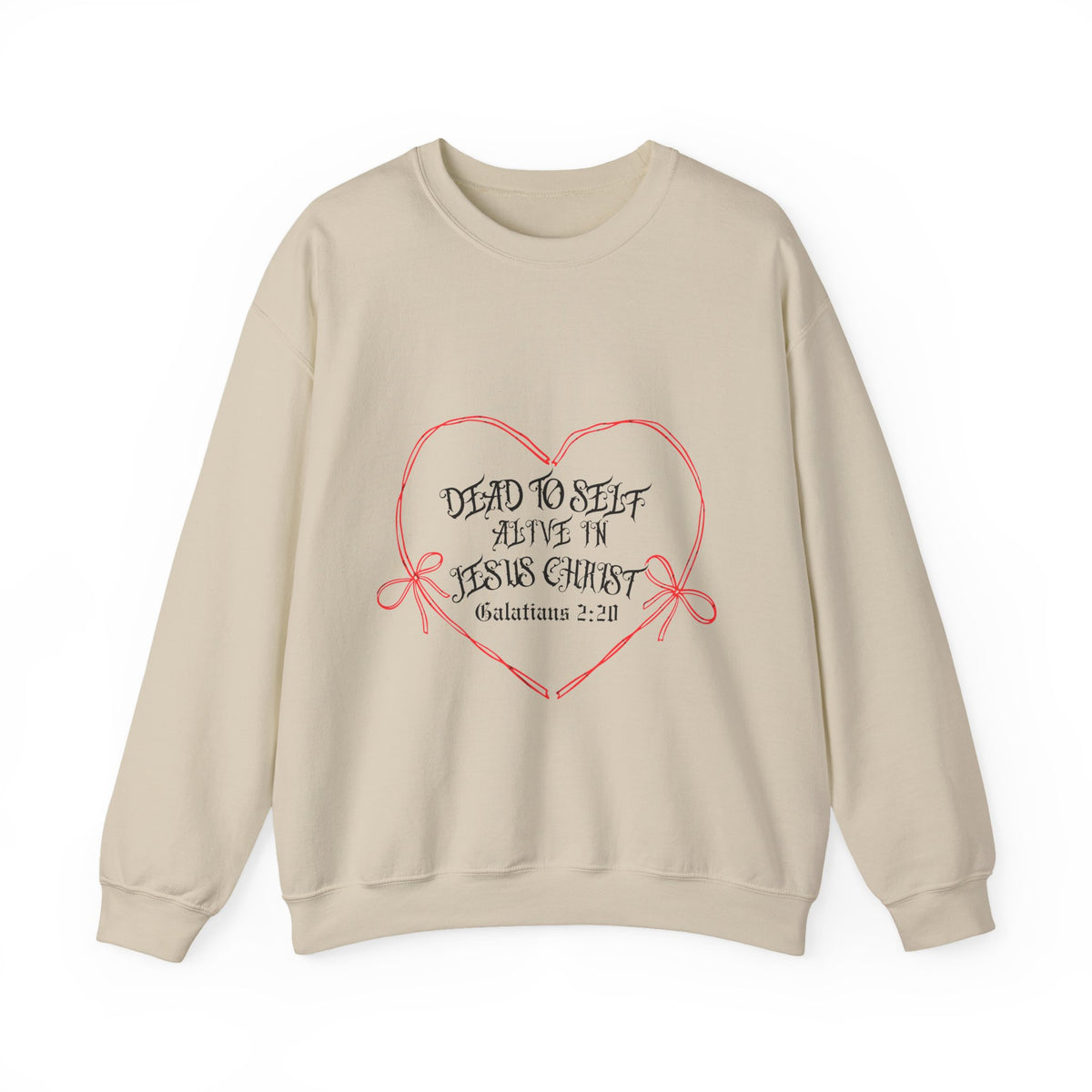 Dead to self alive in Christ -Crewneck Sweatshirt