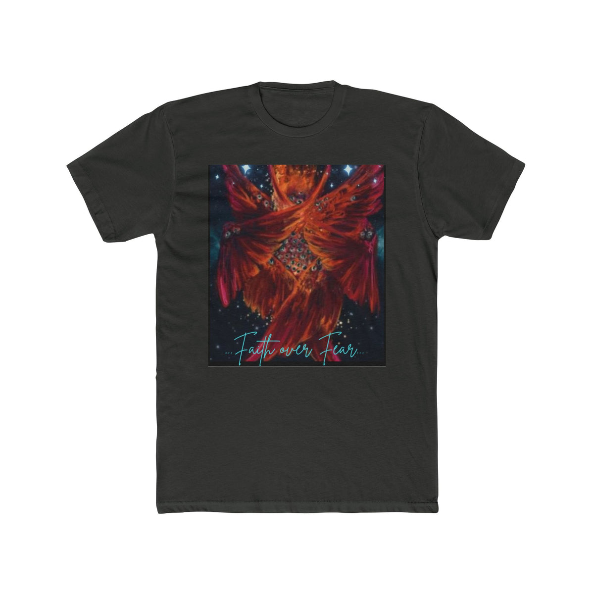 "Faith over fear" Otherworldly Seraphim Art Graphic T-Shirt