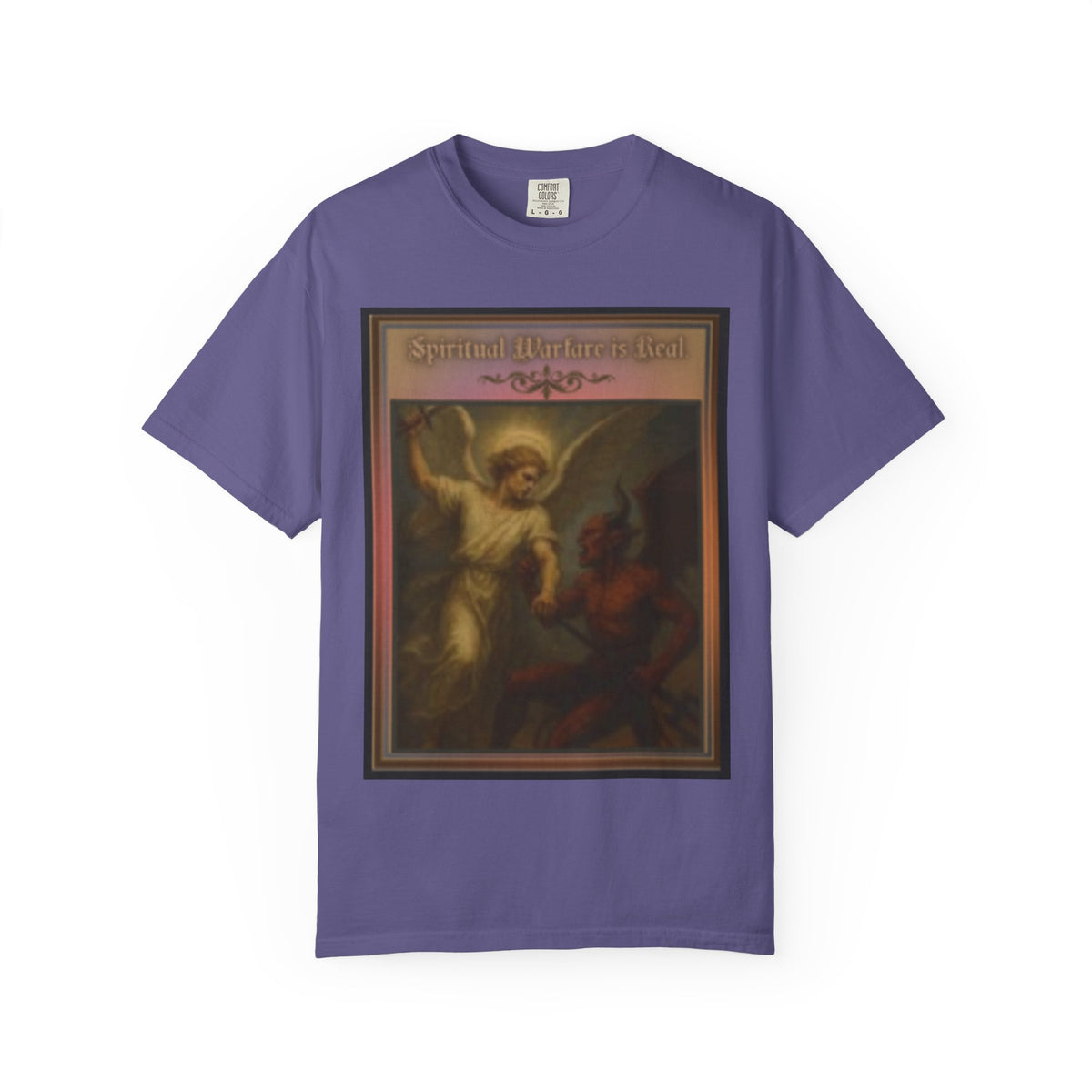 Warfare is real women's  — Vintage Gothic Illustration Tee