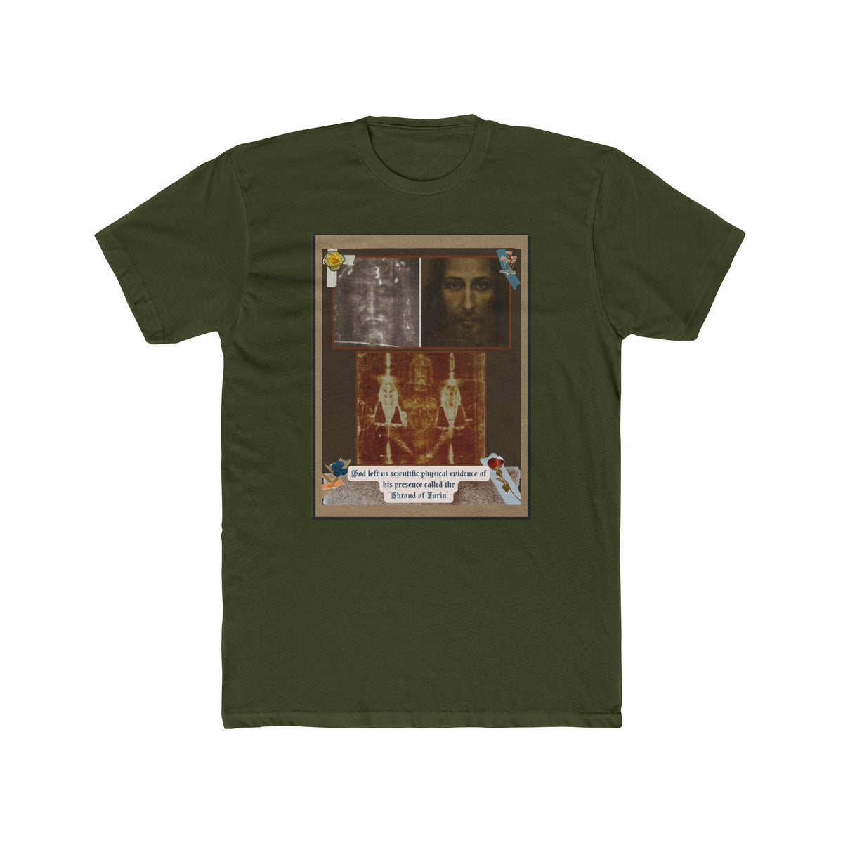 Shroud of Turin– Sepia Faith Tee
