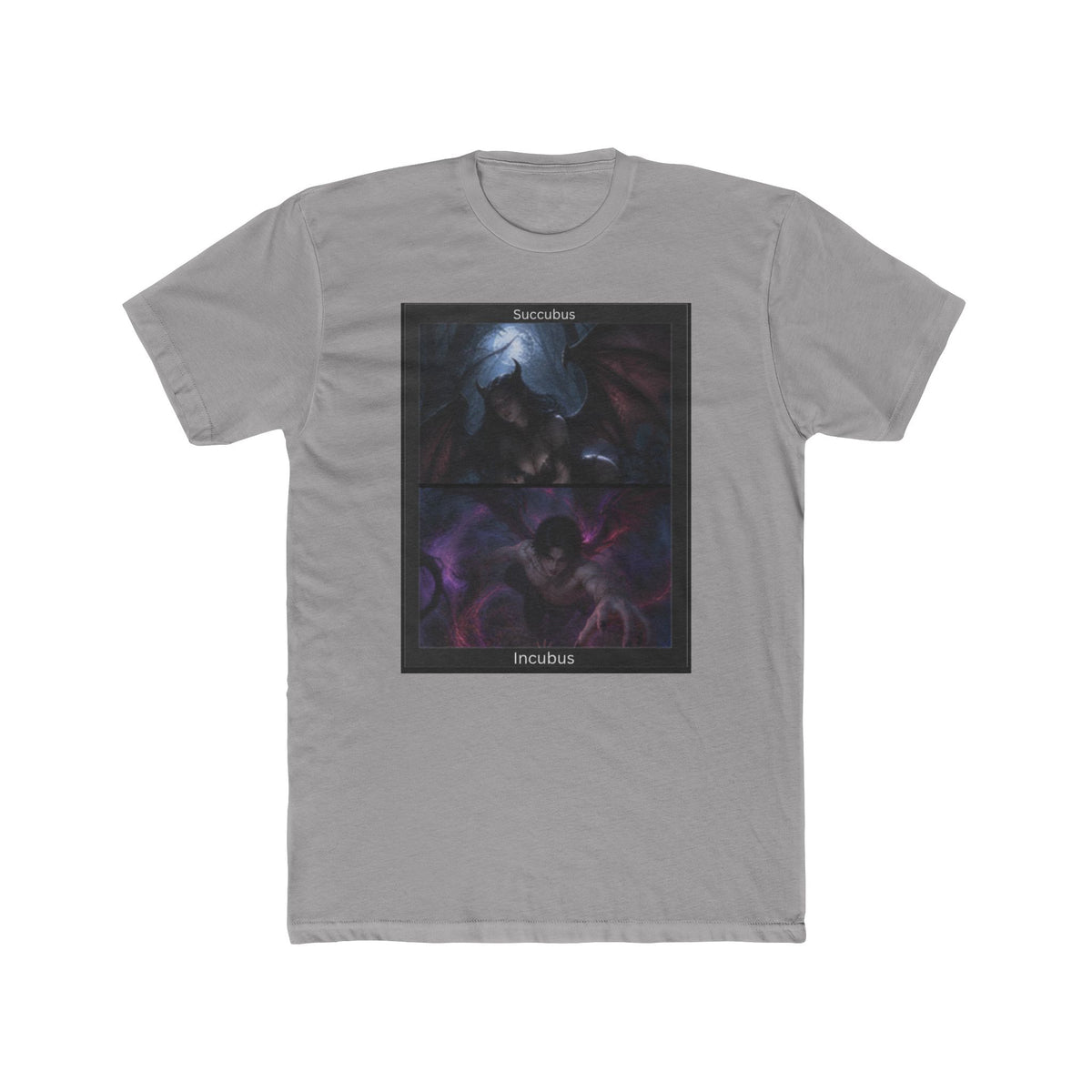 "Resist Temptation" – Succubus & Incubus Spiritual Warfare Unisex Cotton Crew Tee