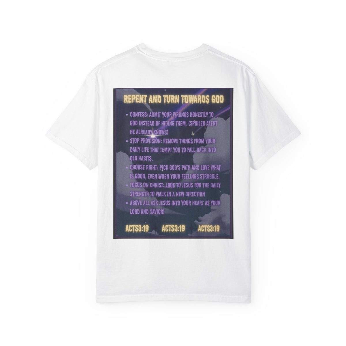 Jesus Saves Witches-Front and back T-shirt