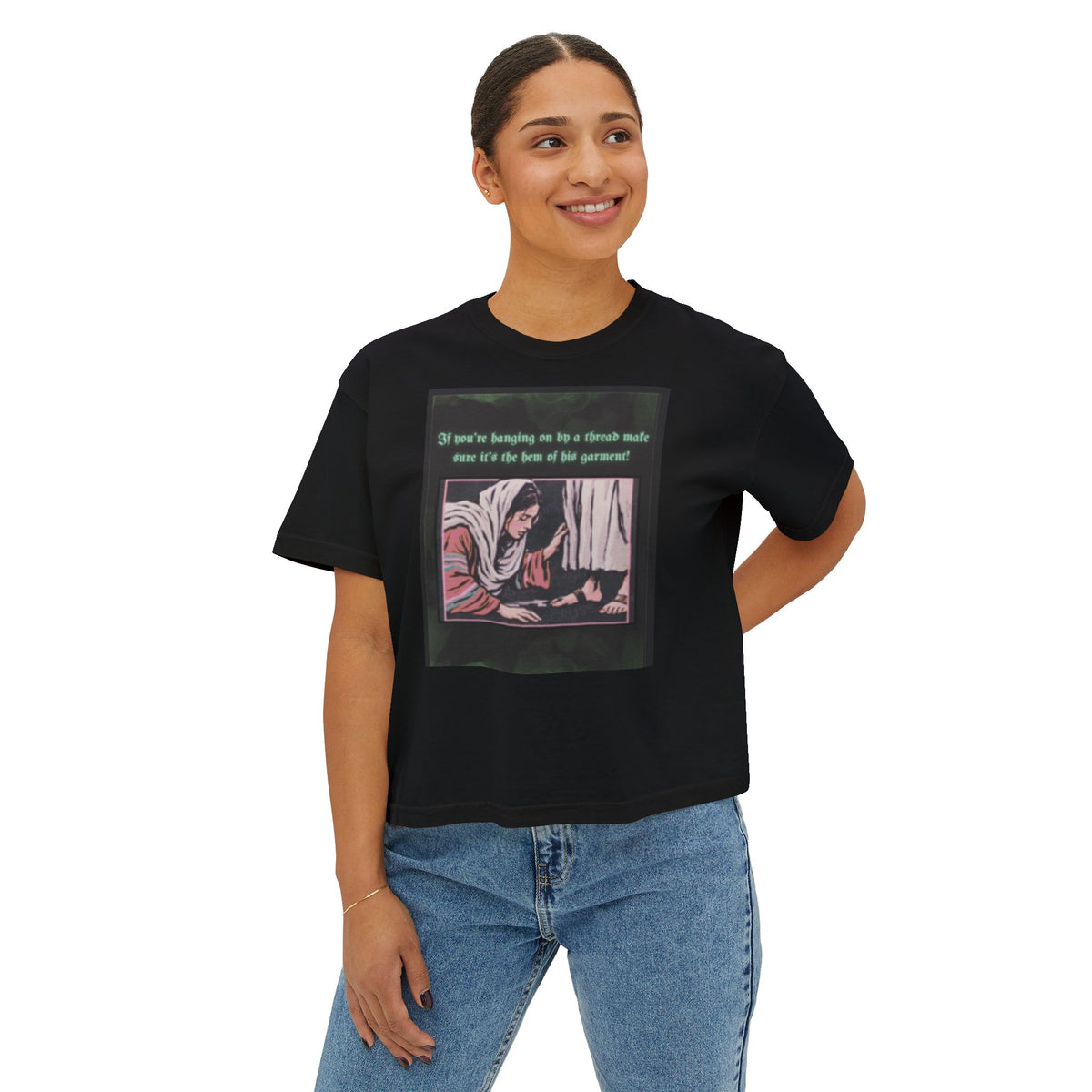 "Hanging On by a Thread" Tee