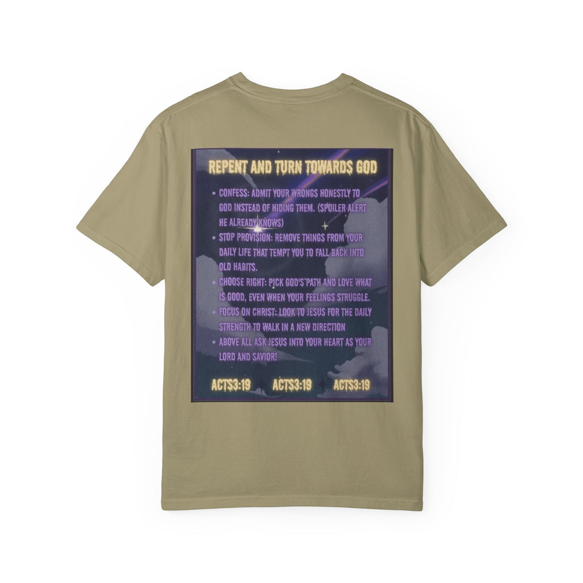 Jesus Saves Witches-Front and back T-shirt