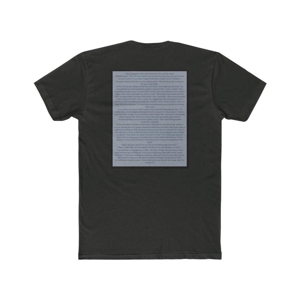 "After You" – Temptation of Christ Tee Unisex Cotton Crew Tee