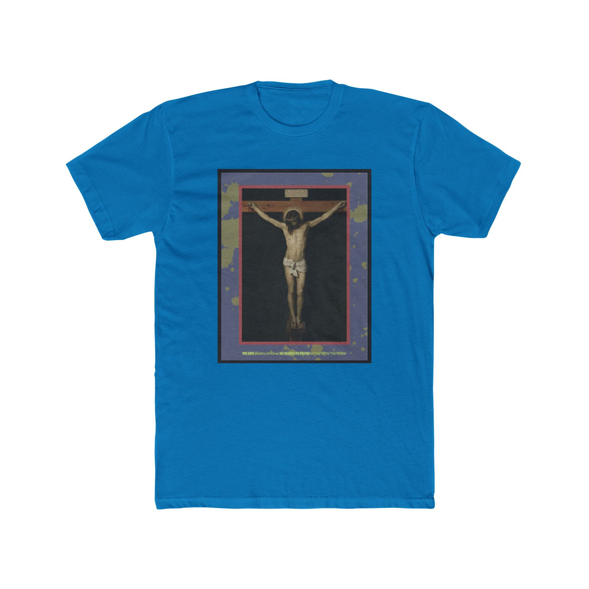 "People Will Let You Down, Jesus Won't" – Church Hurt / Crucifixion Reflection -Unisex Cotton Crew Tee