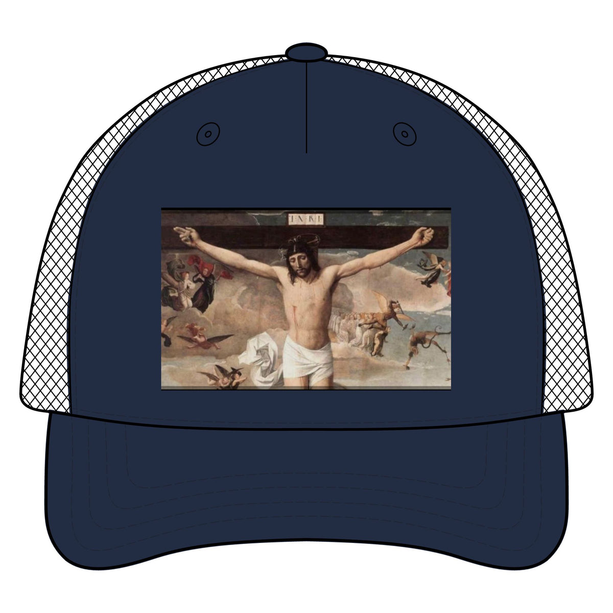 Jesus Five-Panel Trucker Hat