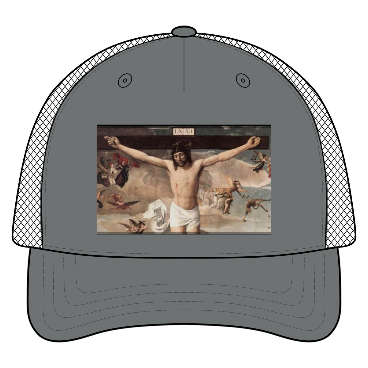 Jesus Five-Panel Trucker Hat