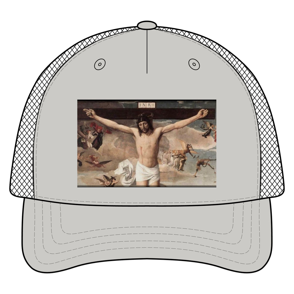 Jesus Five-Panel Trucker Hat
