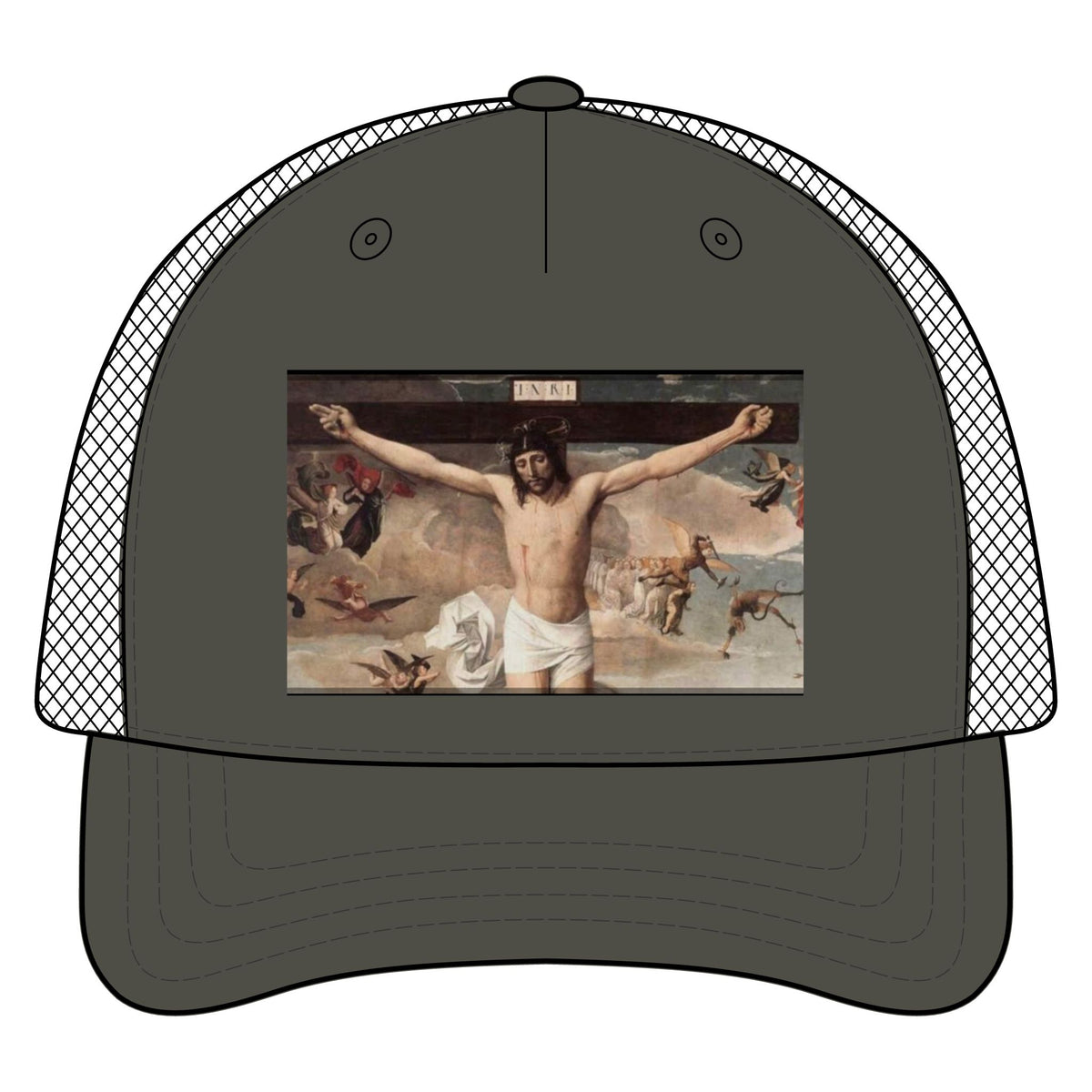 Jesus Five-Panel Trucker Hat