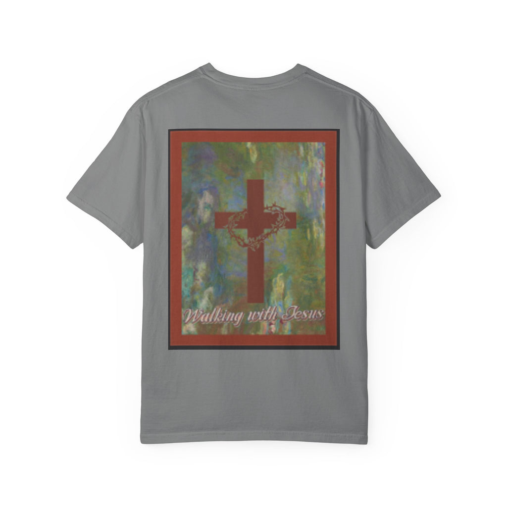 The one who comforts us in our afflictions — Women's Vintage Gothic Illustration Tee