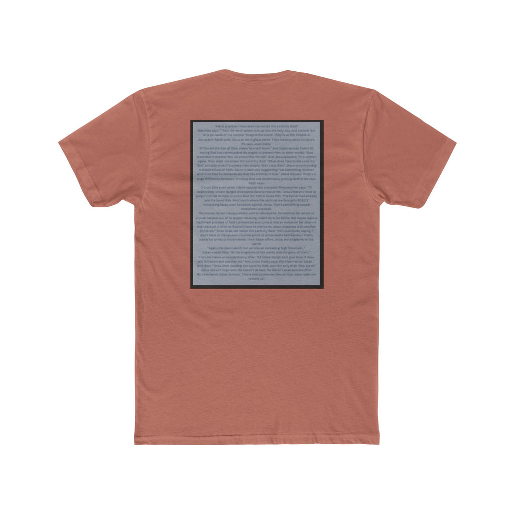 "After You" – Temptation of Christ Tee Unisex Cotton Crew Tee