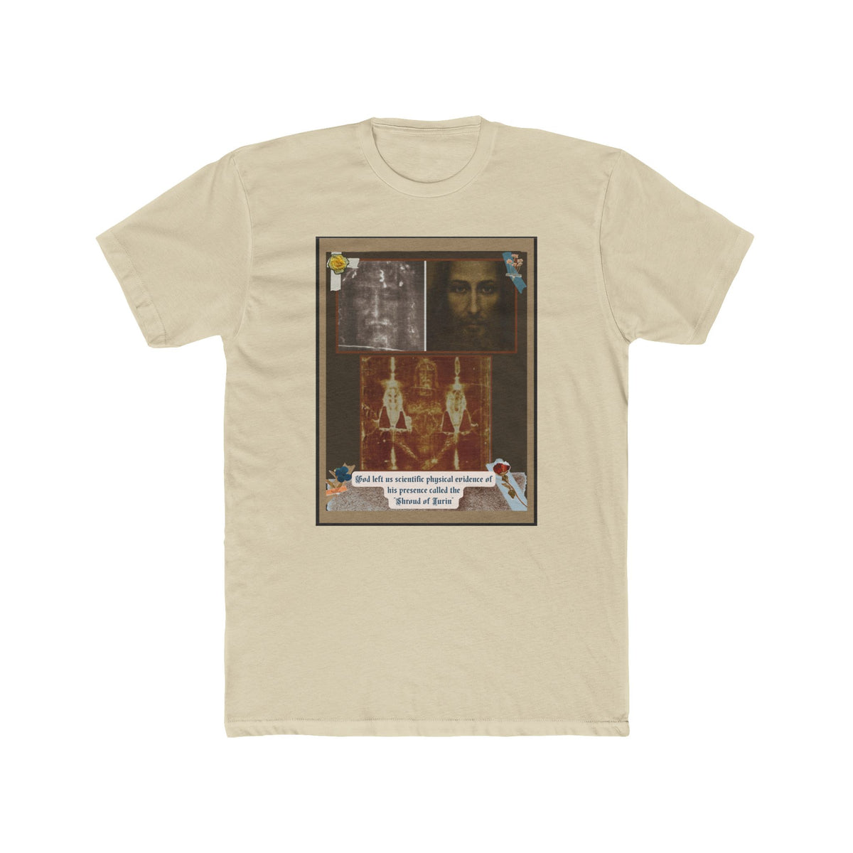 Shroud of Turin– Sepia Faith Tee