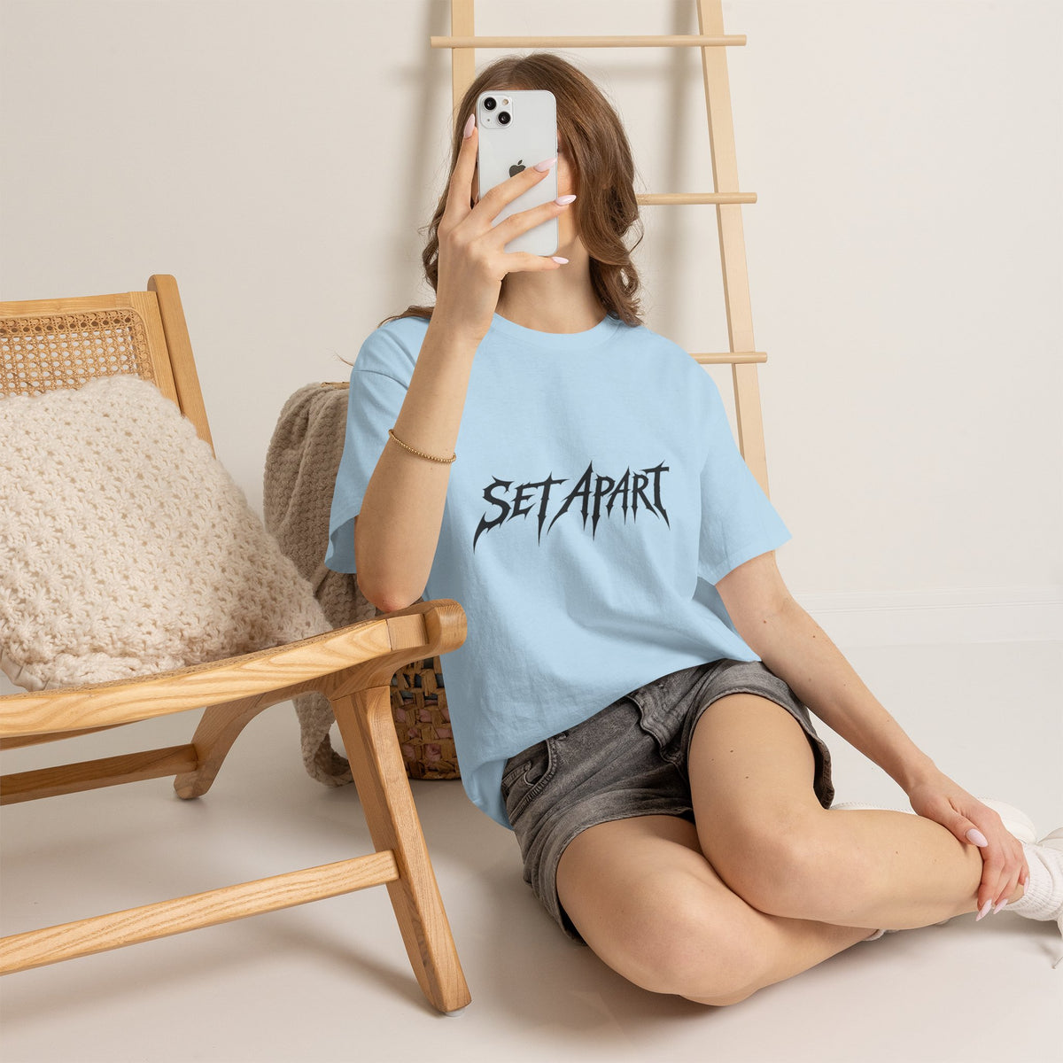 John 17:16 Not Of This World -Unisex Heavy Cotton Tee