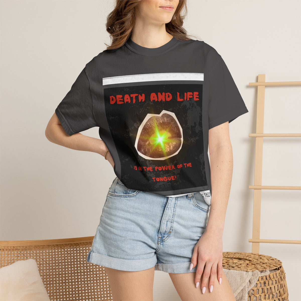 Death and Life is in the power of the tongue-Proverbs 18:21 Tee