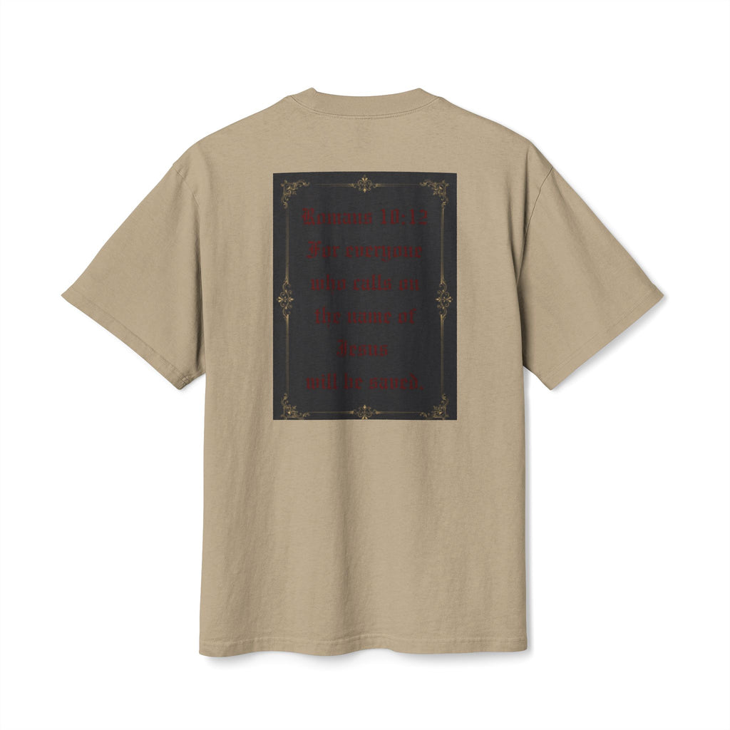 Set Apart Collection- “Touched My Darkness • Saved by Light” -Unisex Heavy Faded Tee