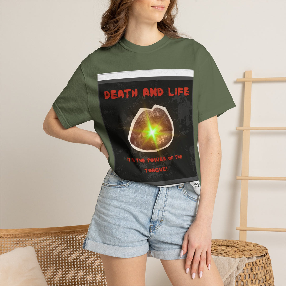 Death and Life is in the power of the tongue-Proverbs 18:21 Tee