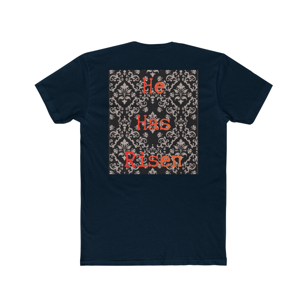 He Has Risen T‑Shirt — Vintage Resurrection Christian Tee