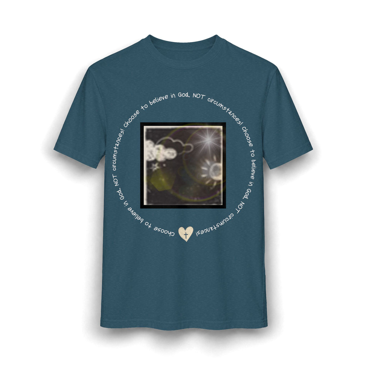 Faith-Inspired Graphic Tee — Romans 15:13 Verse Shirt
