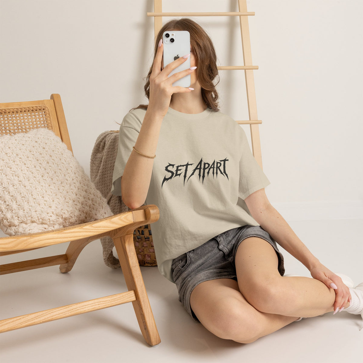 John 17:16 Not Of This World -Unisex Heavy Cotton Tee