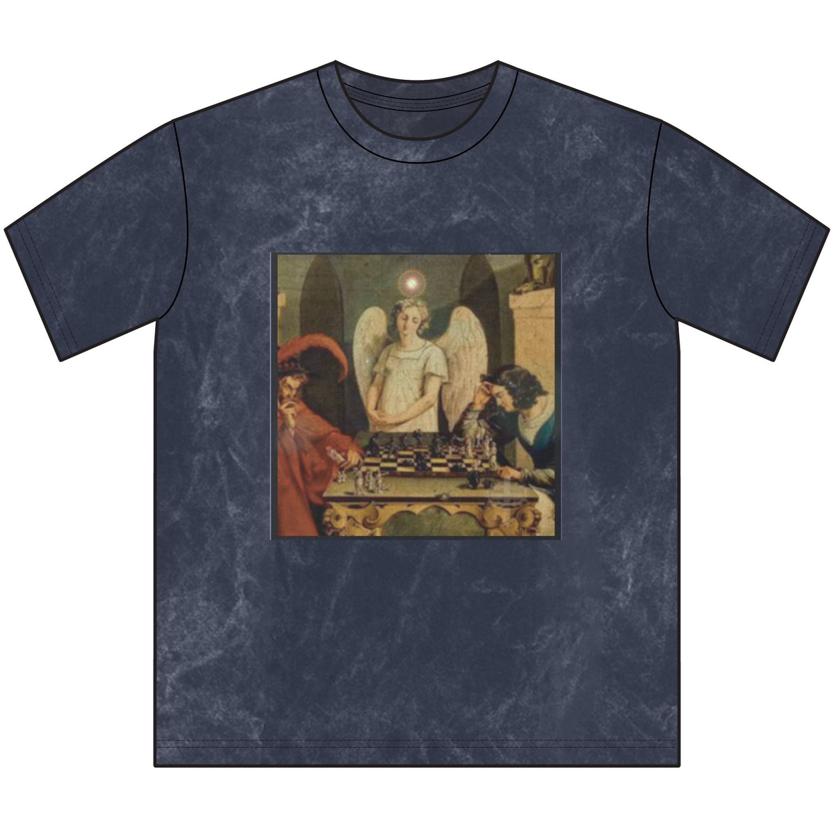 Vintage Chess Art - The King has one more move, Jesus metaphor!