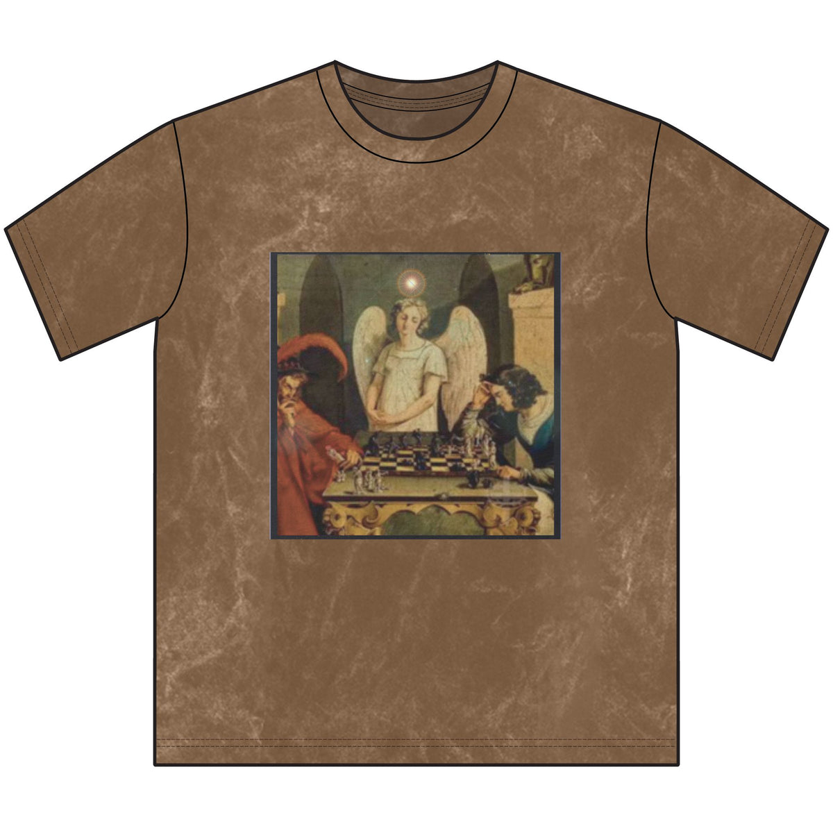 Vintage Chess Art - The King has one more move, Jesus metaphor!