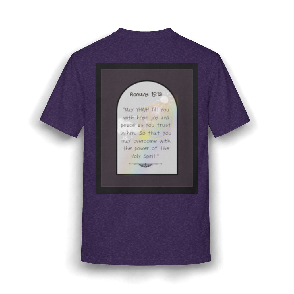 Faith-Inspired Graphic Tee — Romans 15:13 Verse Shirt