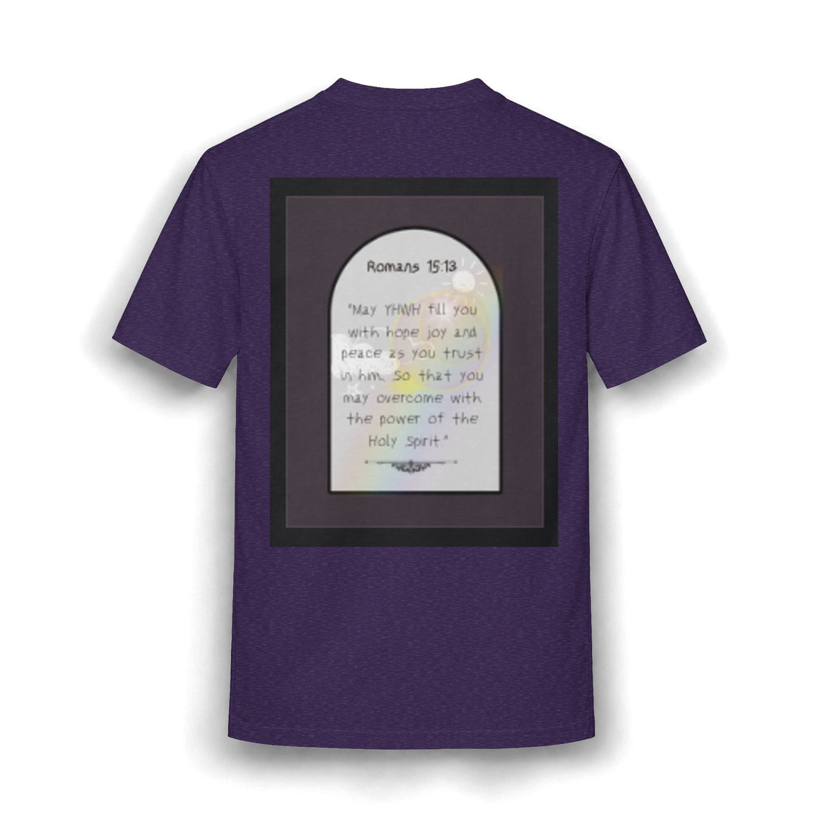 Faith-Inspired Graphic Tee — Romans 15:13 Verse Shirt