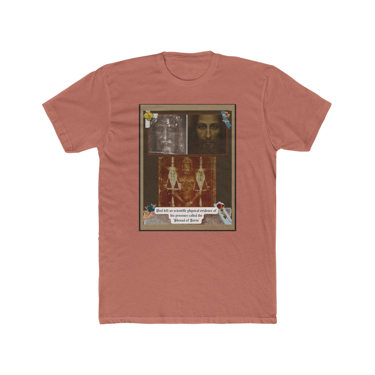 Shroud of Turin– Sepia Faith Tee