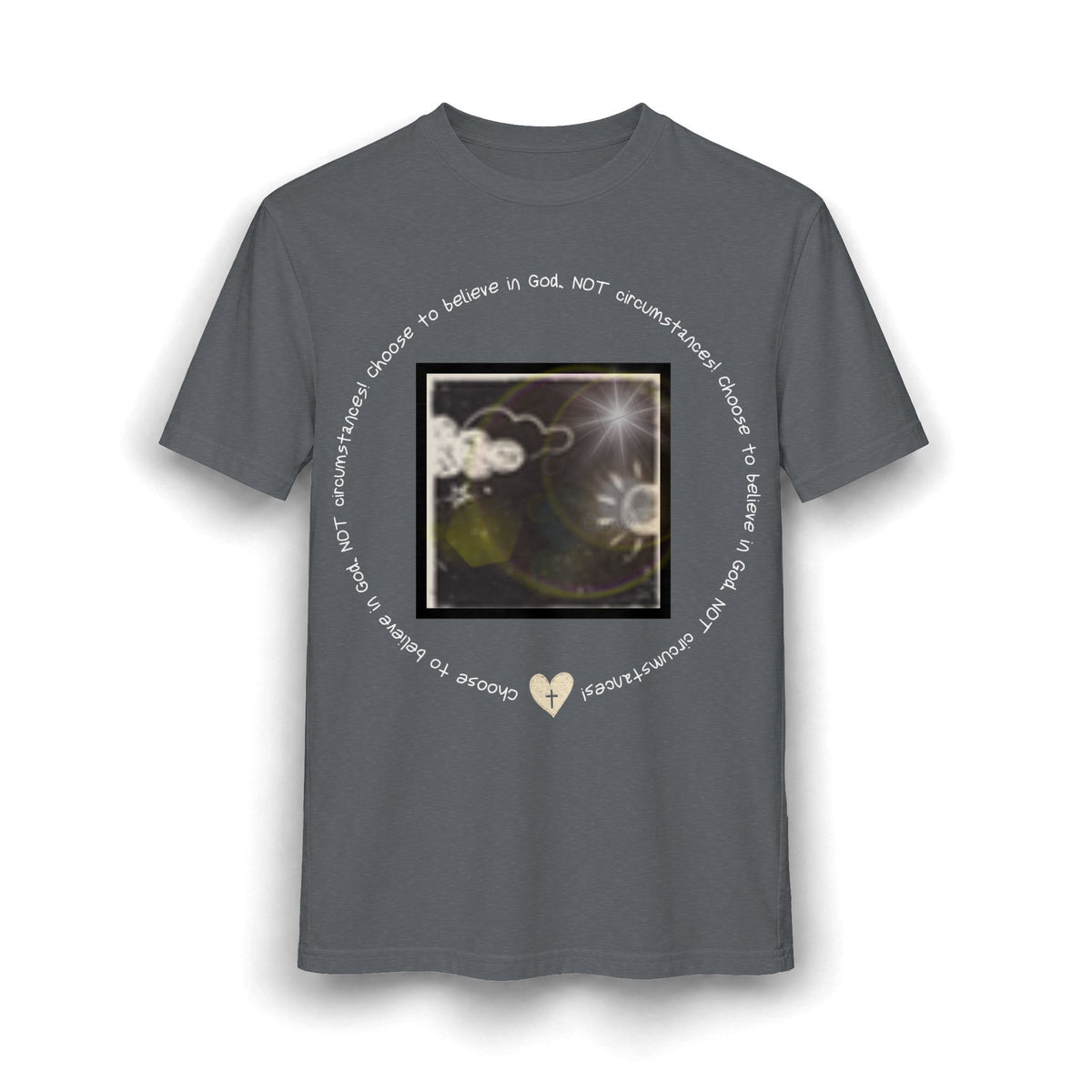 Faith-Inspired Graphic Tee — Romans 15:13 Verse Shirt