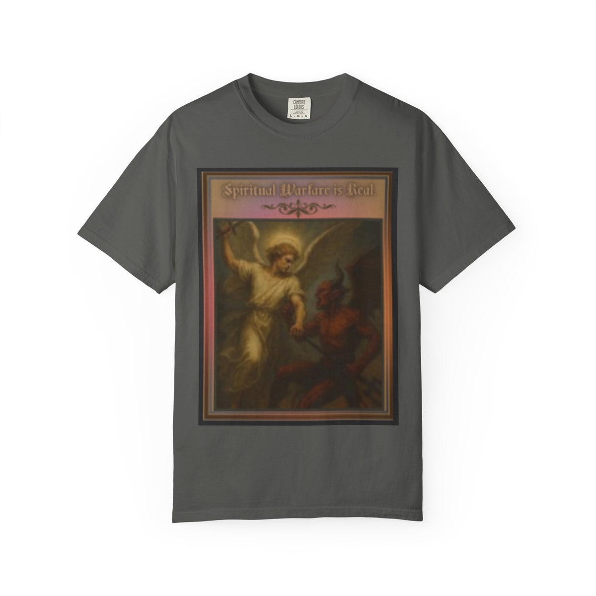 Warfare is real women's  — Vintage Gothic Illustration Tee