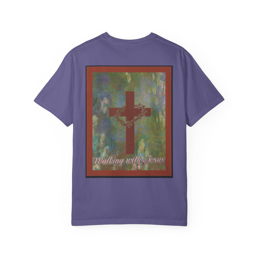 The one who comforts us in our afflictions — Women's Vintage Gothic Illustration Tee