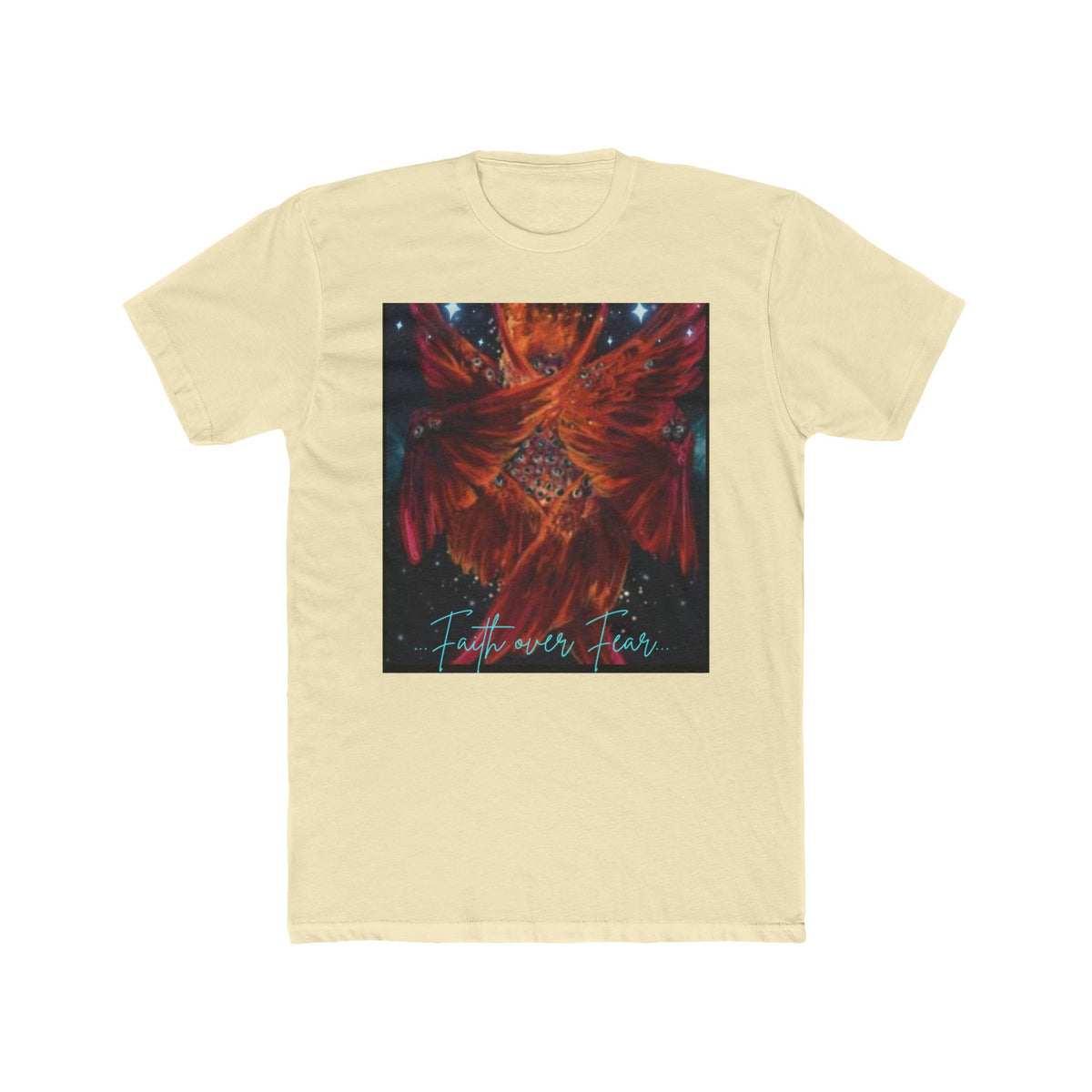 "Faith over fear" Otherworldly Seraphim Art Graphic T-Shirt