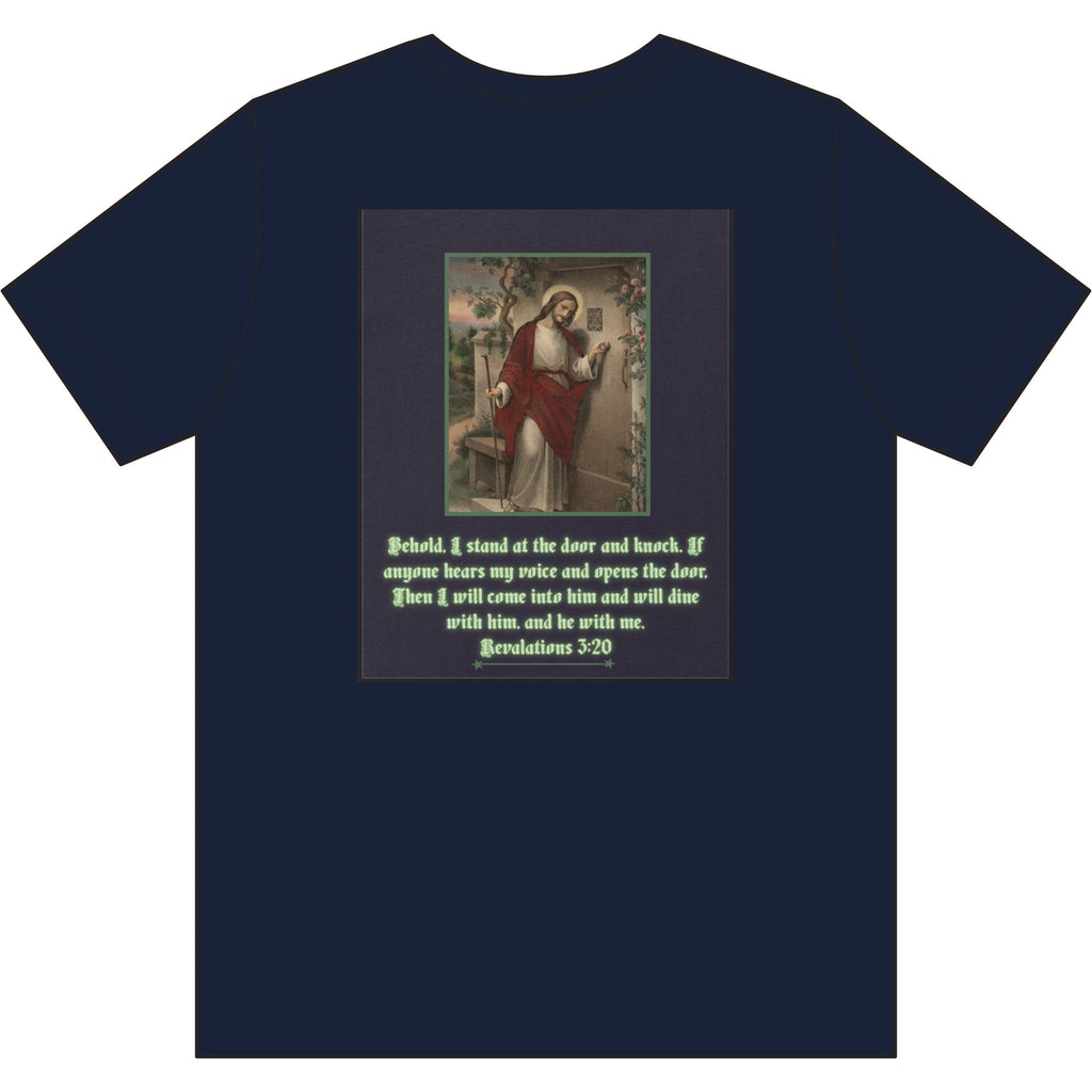 Jesus is knocking-Unisex T-Shirt